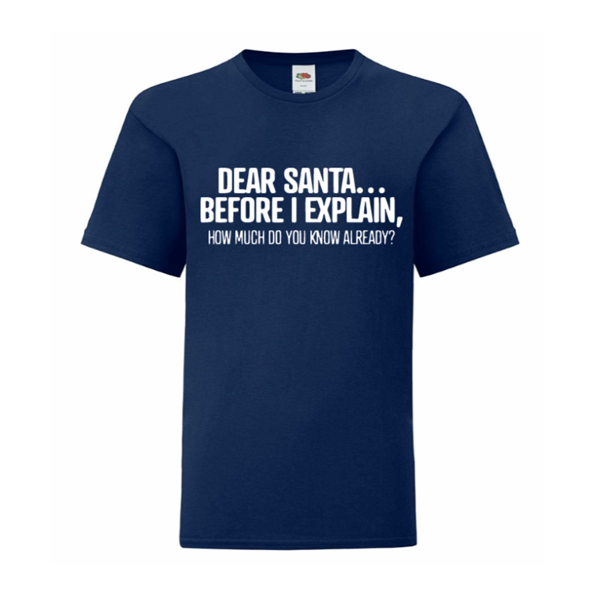 Dear Santa... Before I Explain, How Much Do You Know Already? T Shirt