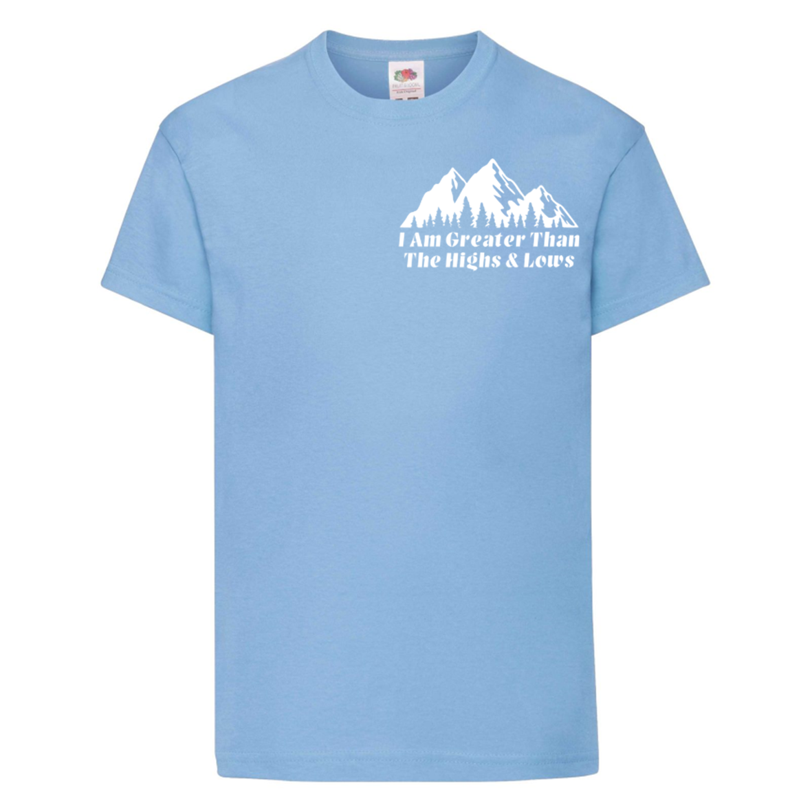 I Am Greater Than The Highs & Lows Kids T Shirt