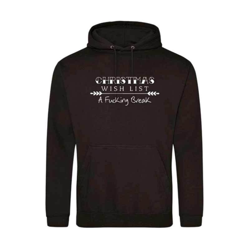 Christmas Wish List Hoodie