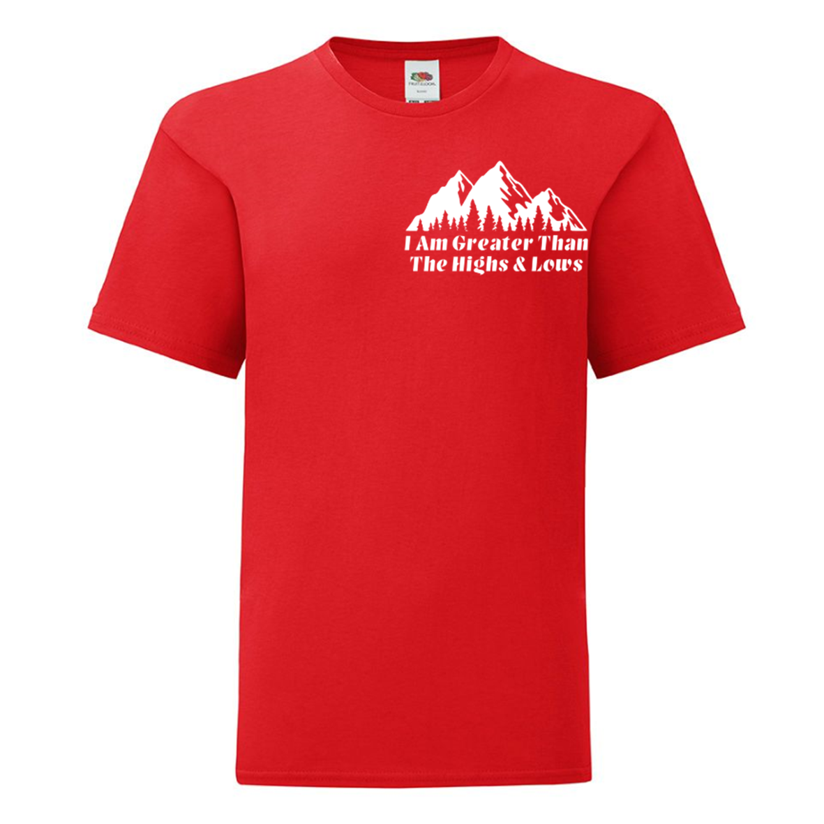 I Am Greater Than The Highs & Lows Kids T Shirt