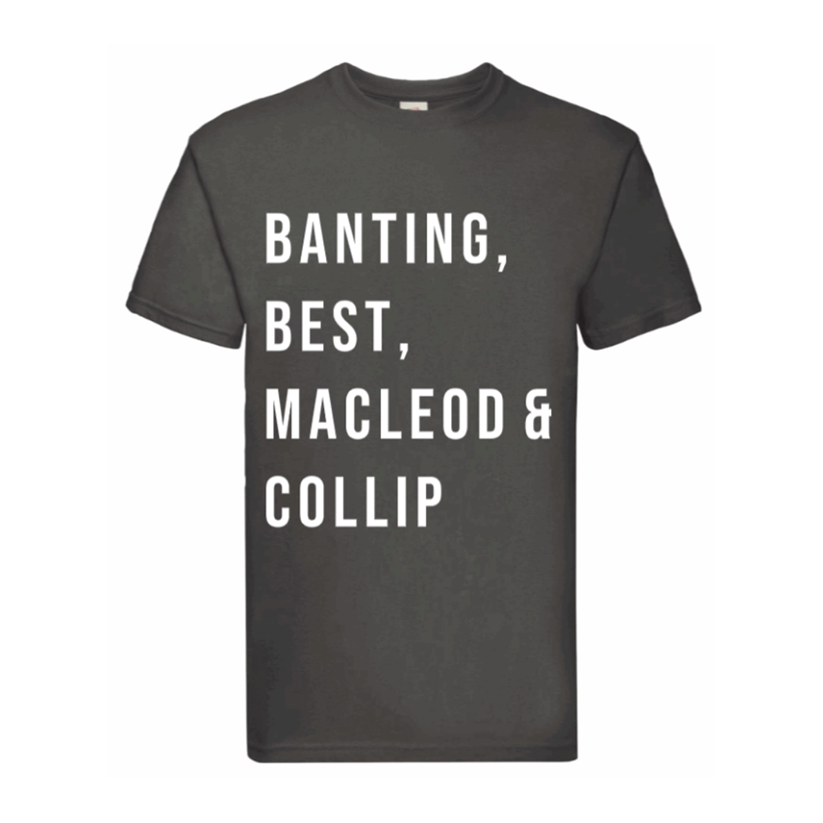 Banting, Best, Macleod & Collip T Shirt