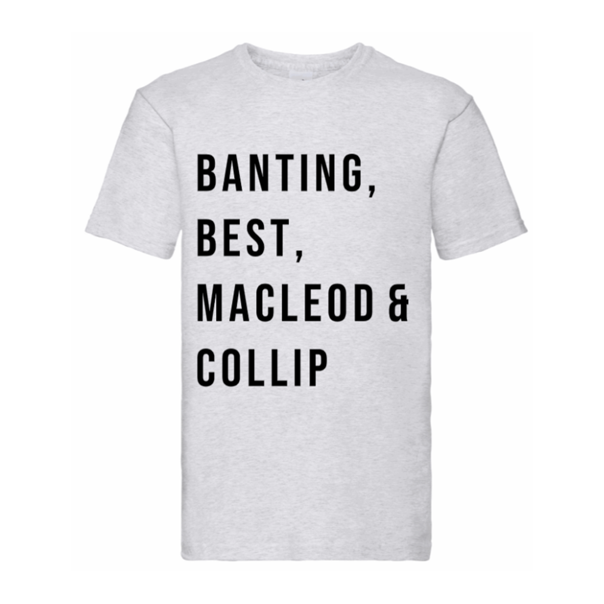 Banting, Best, Macleod & Collip T Shirt