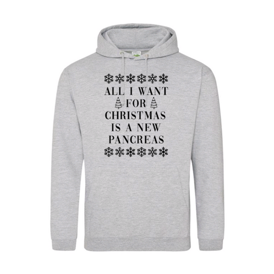 All I Want For Christmas (Snowflake) Hoodie