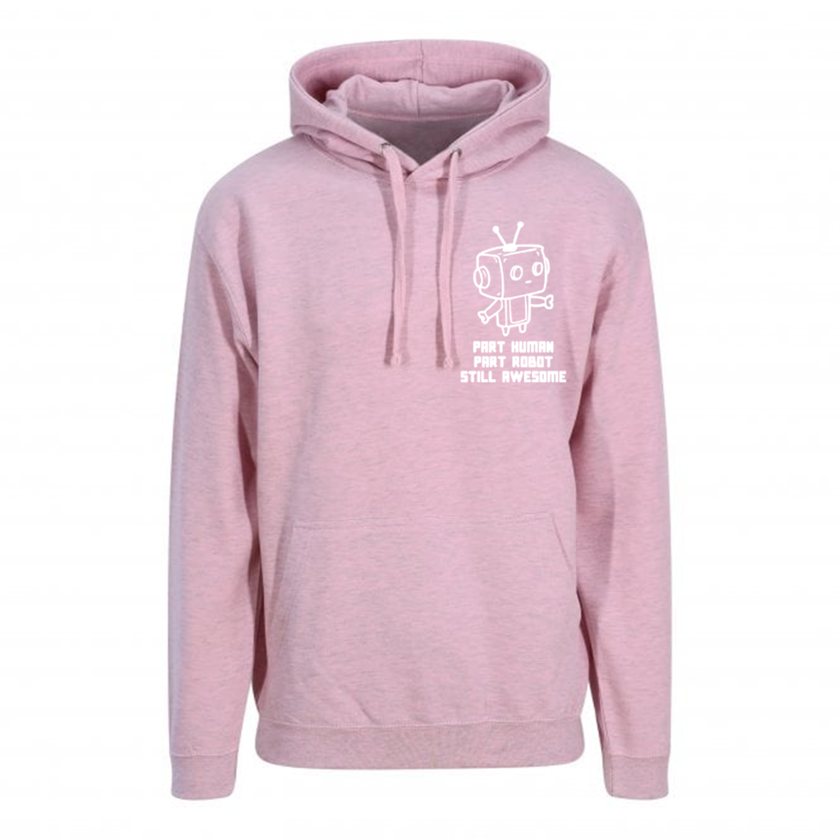 Part Human Part Robot Still Awesome Pastel Hoodie