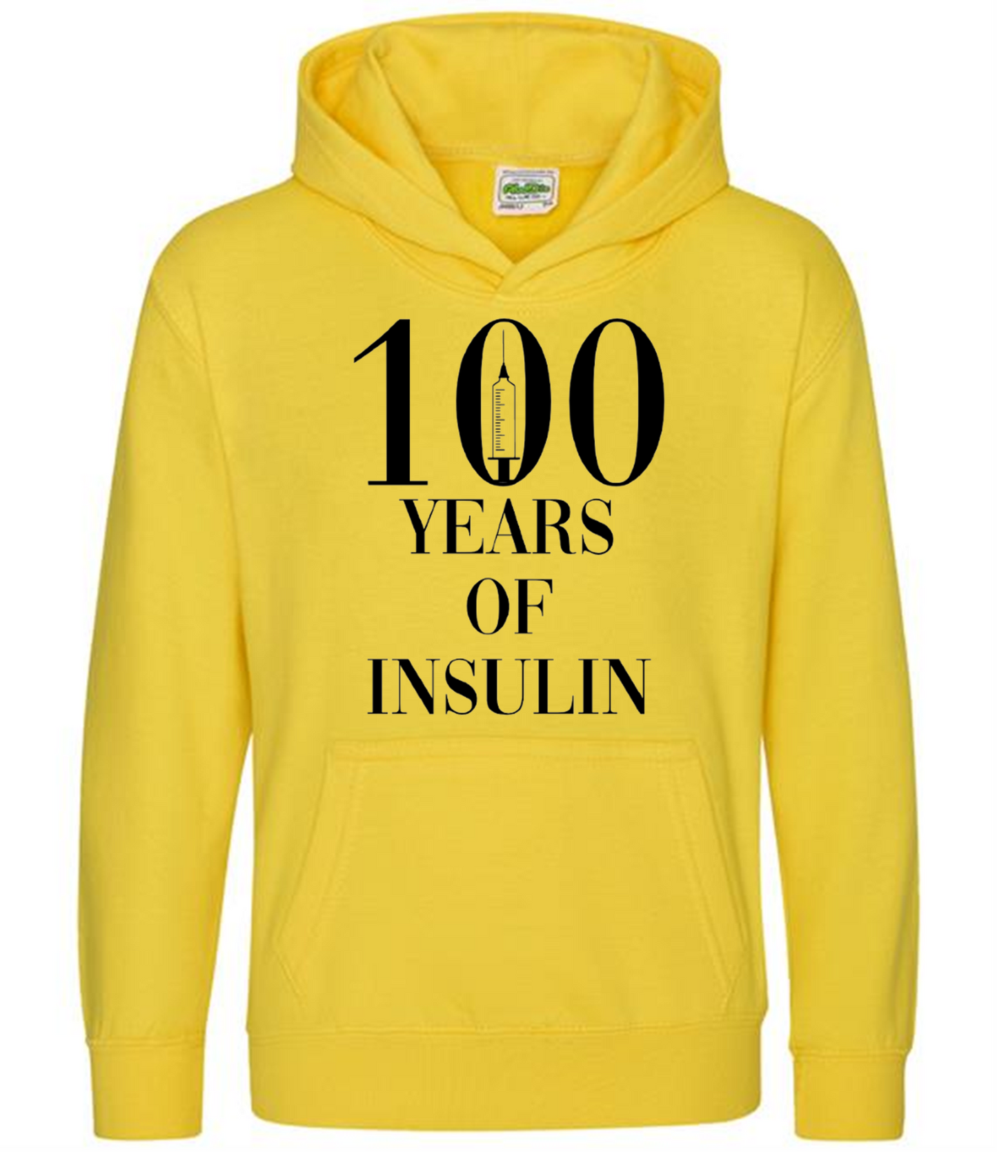 100 Years Of Insulin Kids Hoodie