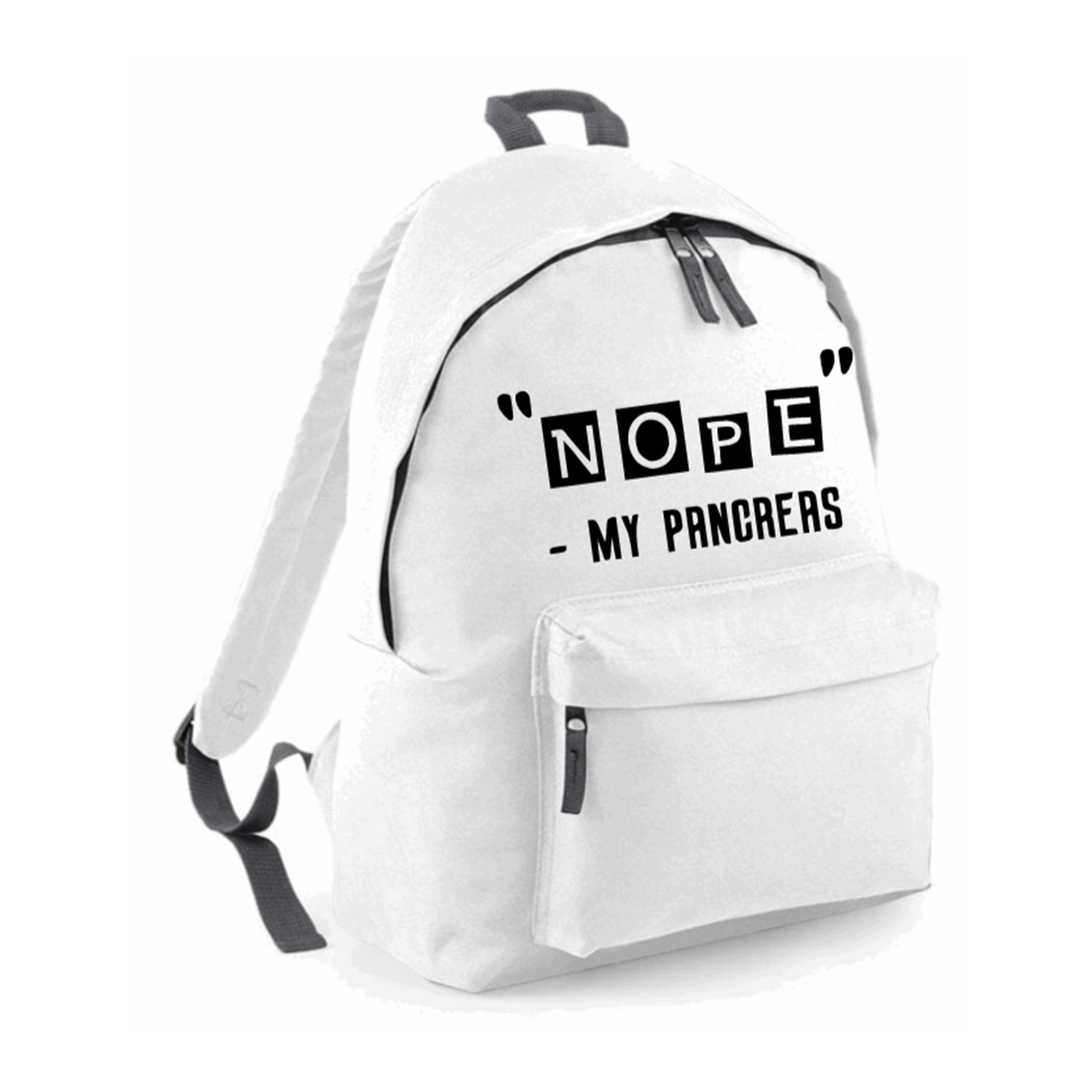 "Nope" - My Pancreas Backpack