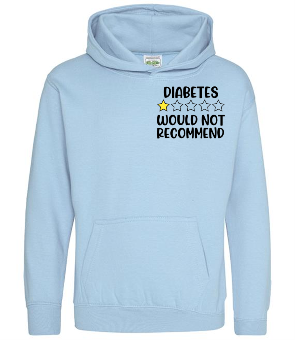 Diabetes * Would Not Recommend Kids Hoodie