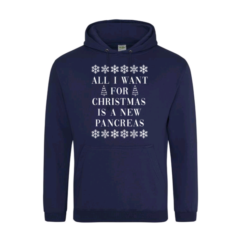 All I Want For Christmas (Snowflake) Hoodie