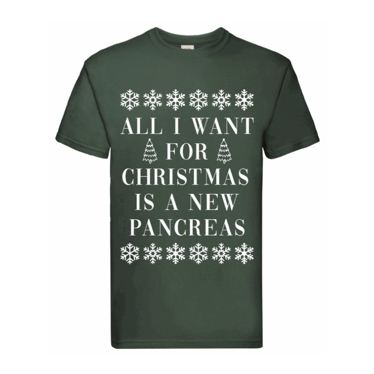 All I Want For Christmas (Snowflake) T Shirt