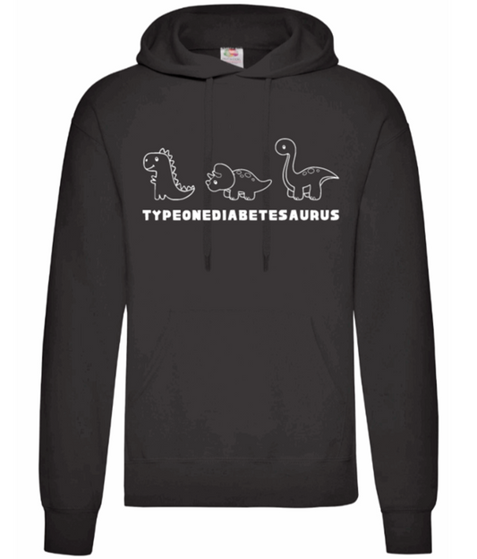 Typeonediabetesaurus Kids Hoodie