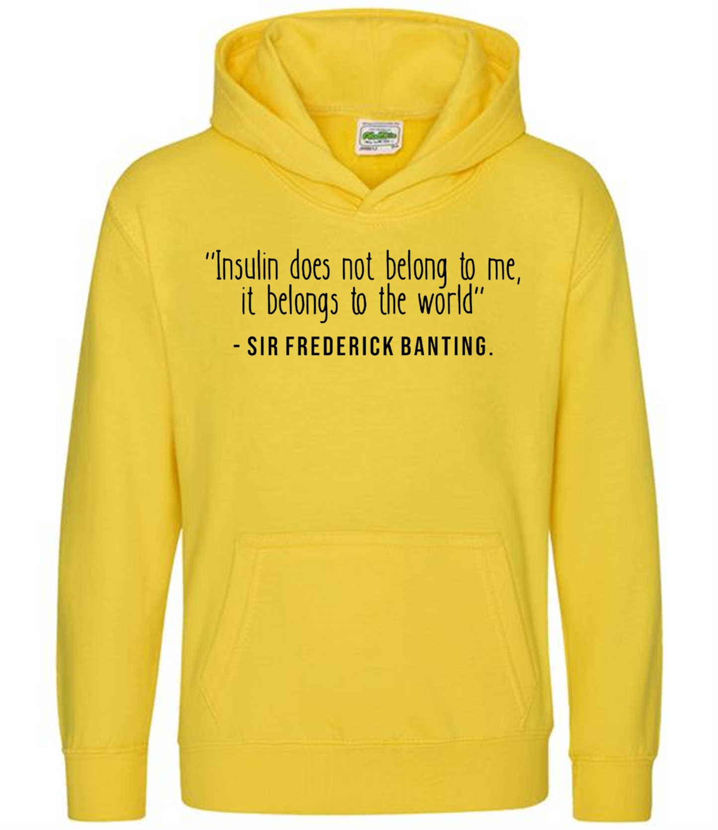 Insulin Does Not Belong To Me, It Belongs To The World Kids Hoodie