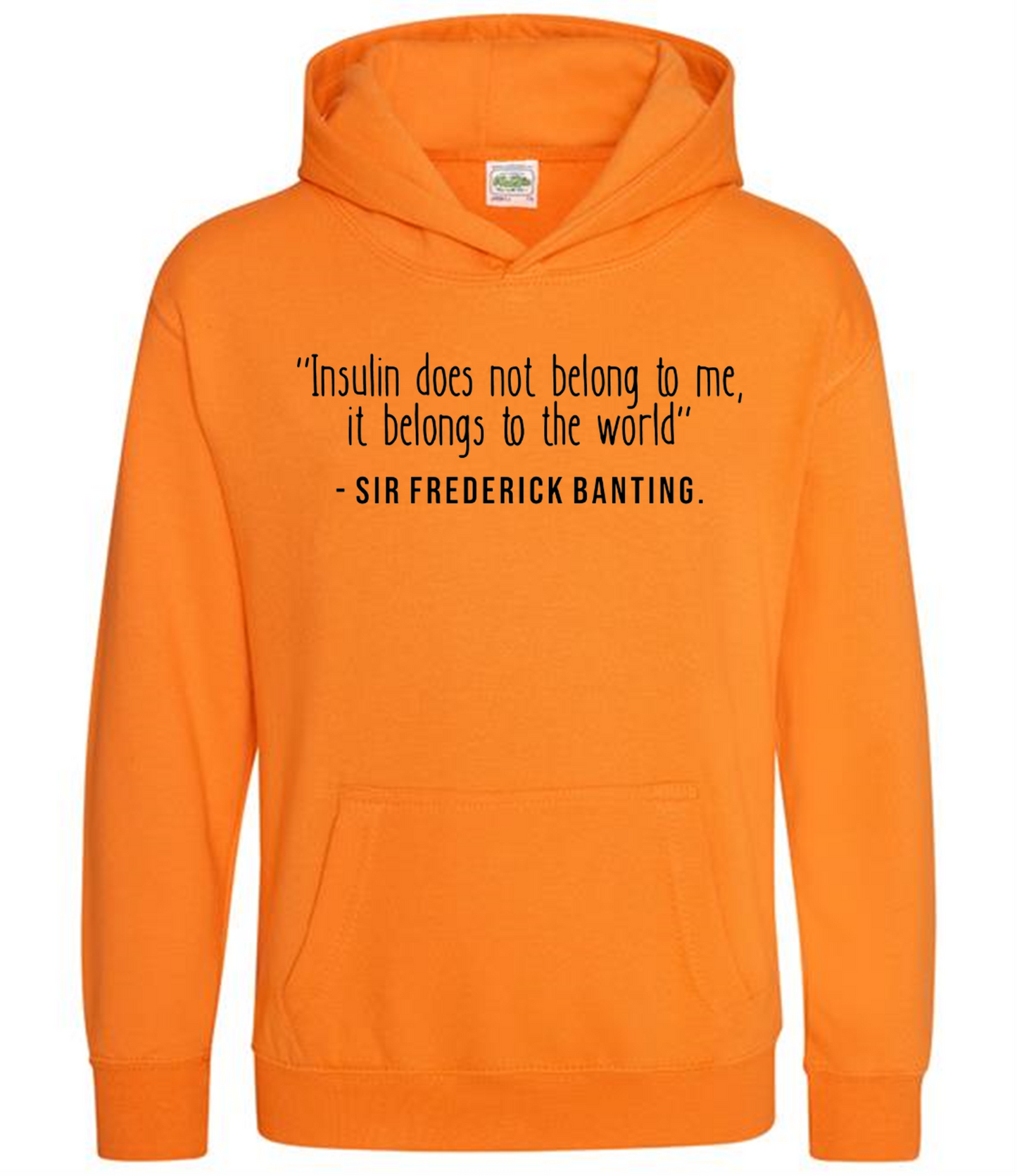 Insulin Does Not Belong To Me, It Belongs To The World Kids Hoodie