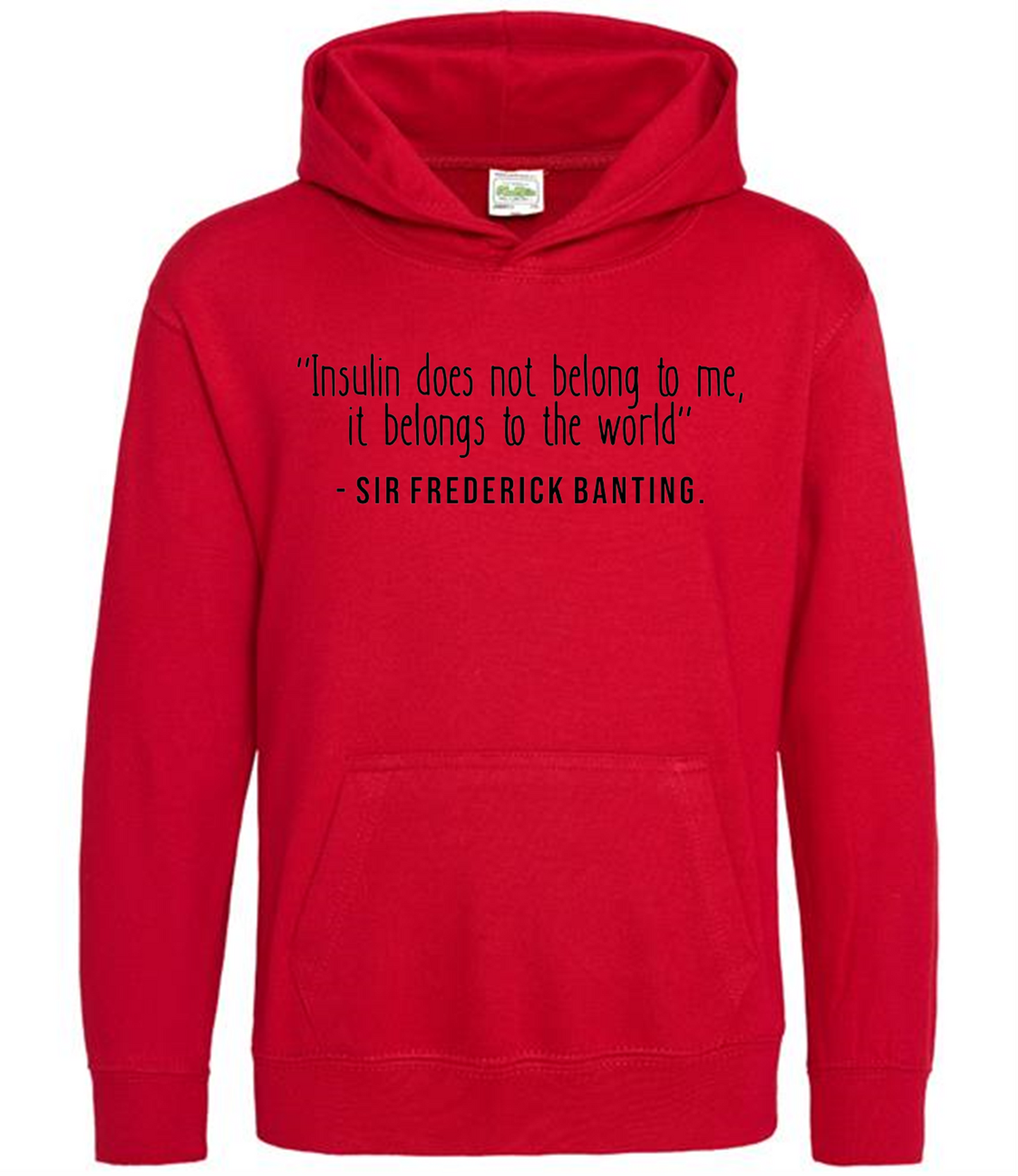 Insulin Does Not Belong To Me, It Belongs To The World Kids Hoodie