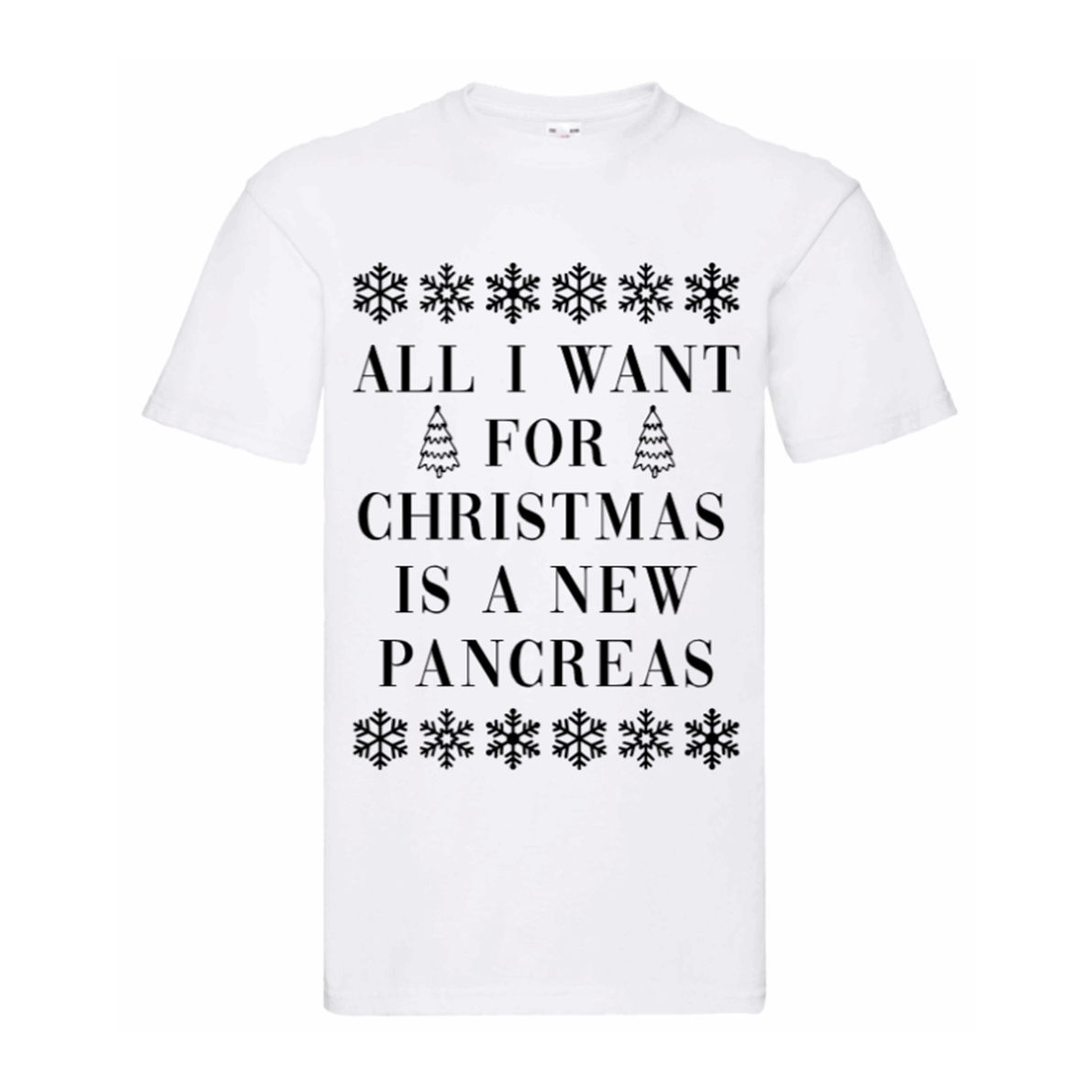 All I Want For Christmas (Snowflake) T Shirt