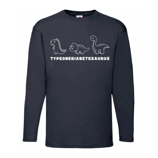 Typeonediabetesaurus Long Sleeve T Shirt
