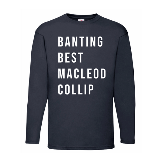 Banting, Best, Macleod & Collip Long Sleeve T Shirt