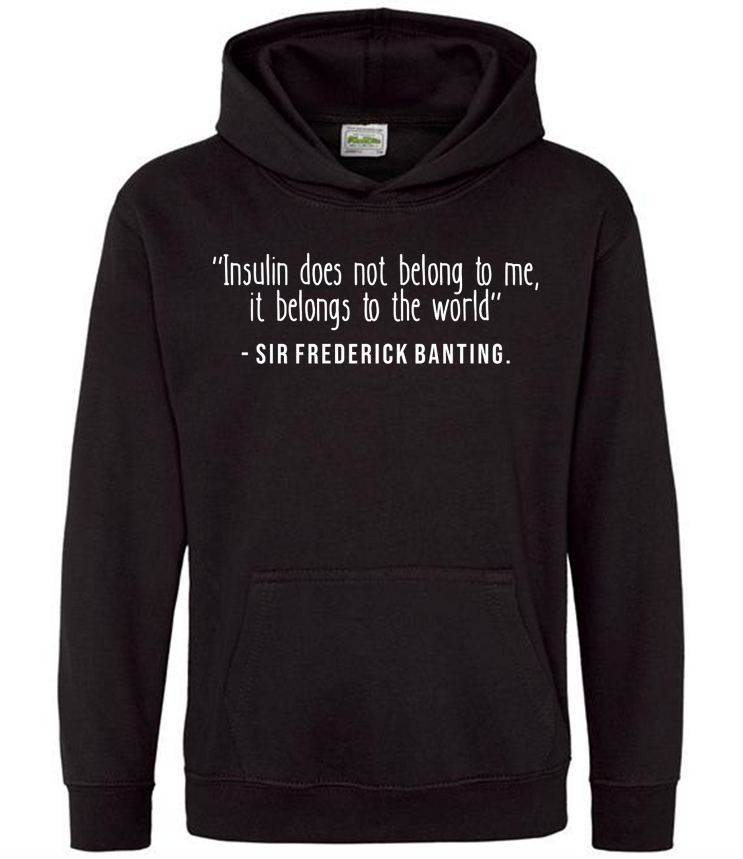 Insulin Does Not Belong To Me, It Belongs To The World Kids Hoodie