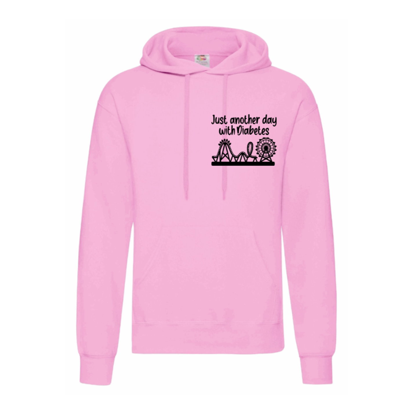 Just Another Day With Diabetes (Rollercoaster) Hoodie