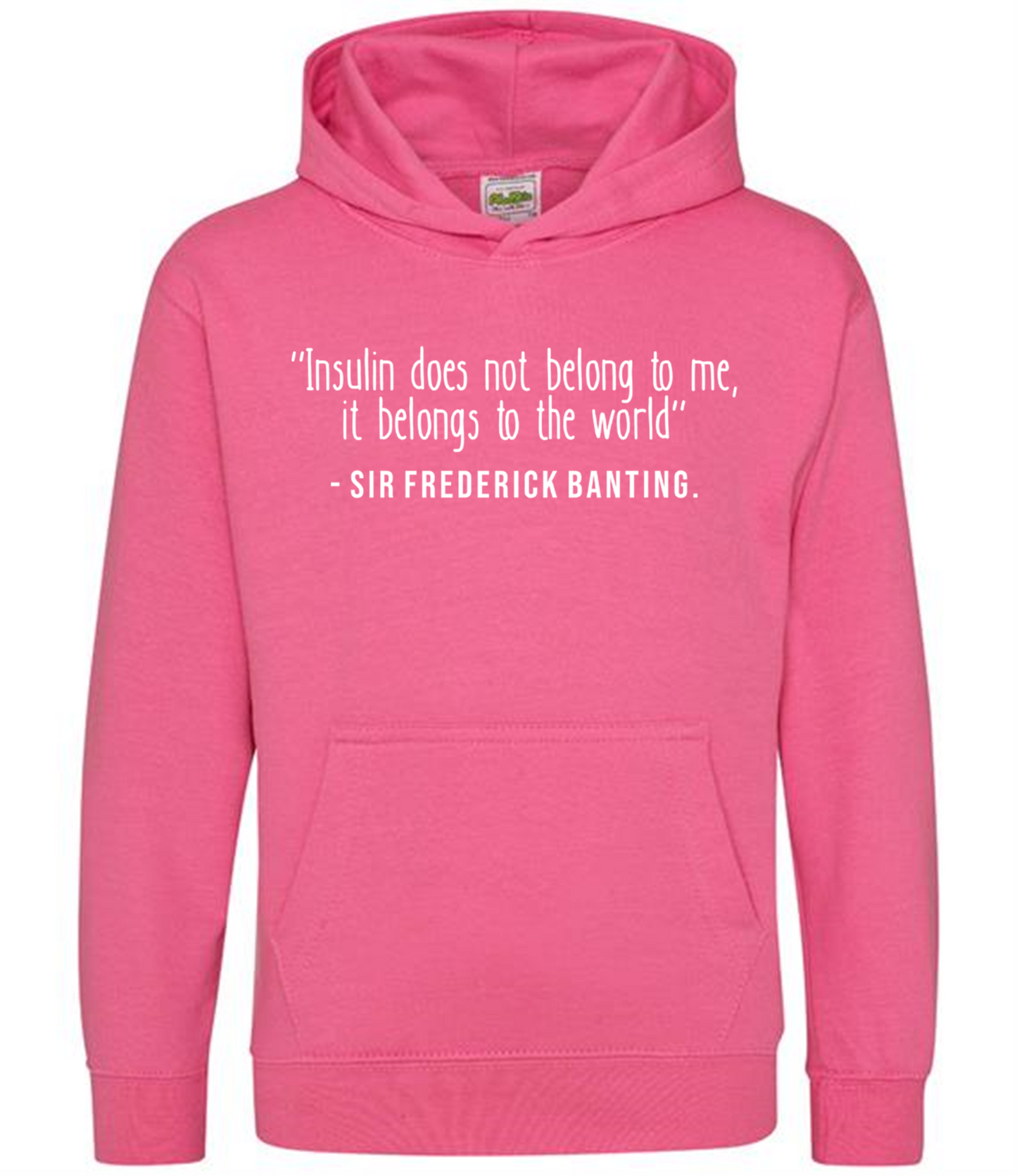 Insulin Does Not Belong To Me, It Belongs To The World Kids Hoodie