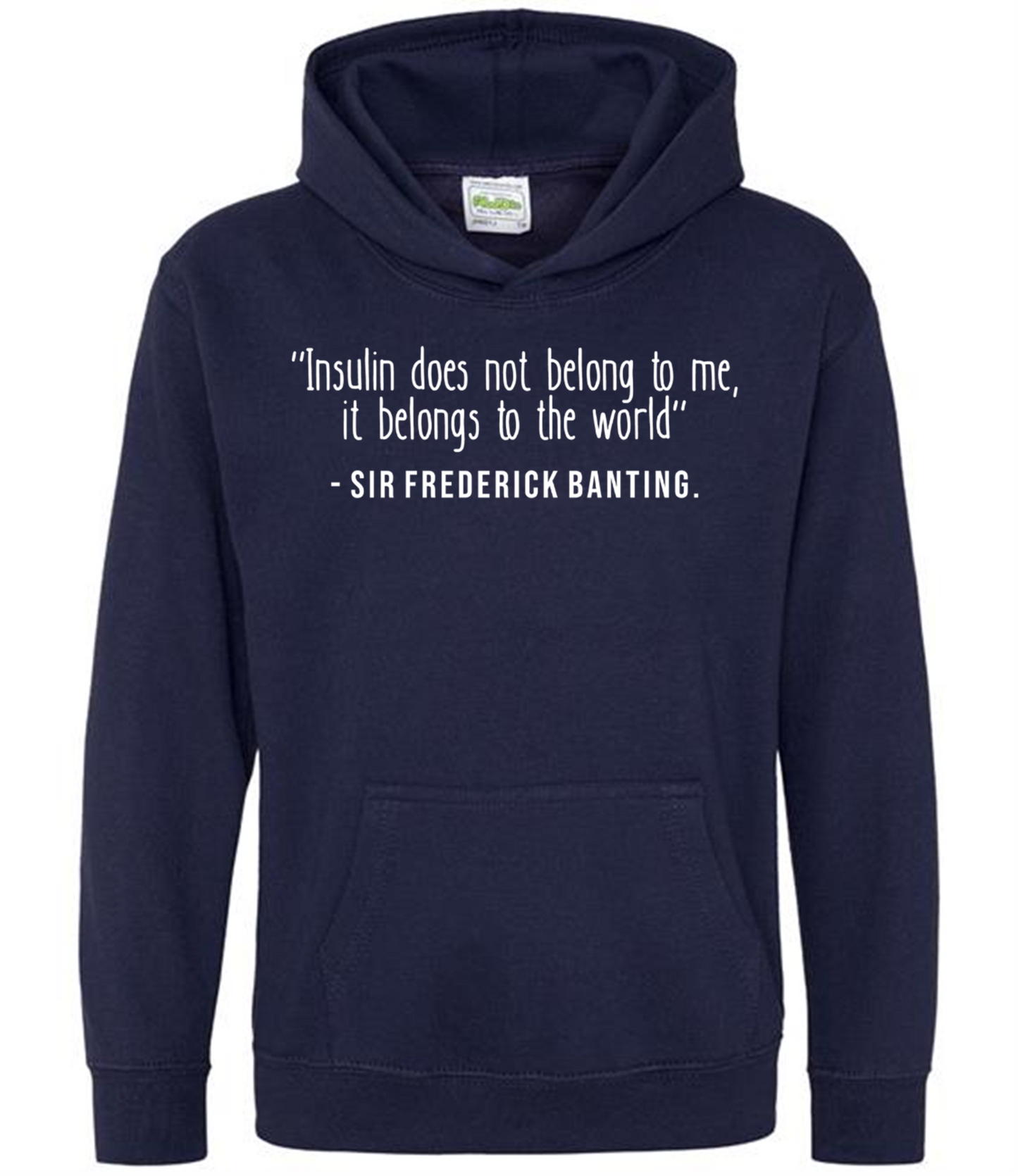 Insulin Does Not Belong To Me, It Belongs To The World Kids Hoodie