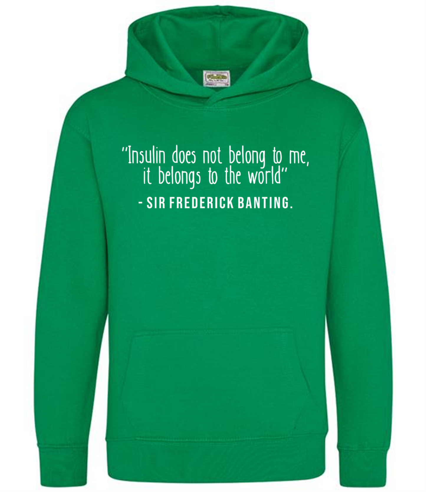 Insulin Does Not Belong To Me, It Belongs To The World Kids Hoodie