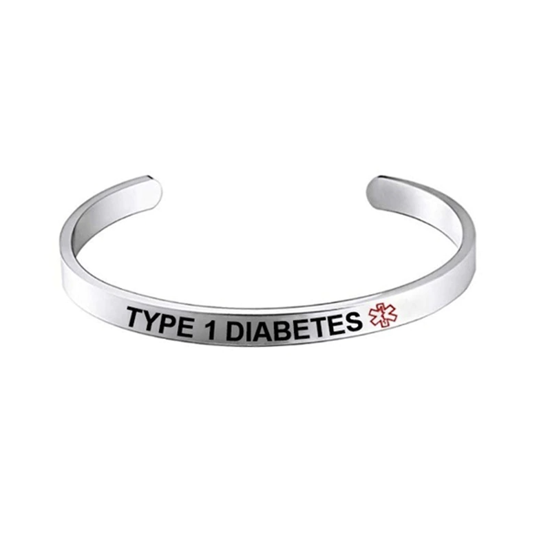 Type 1 Diabetes Cuff Bracelet