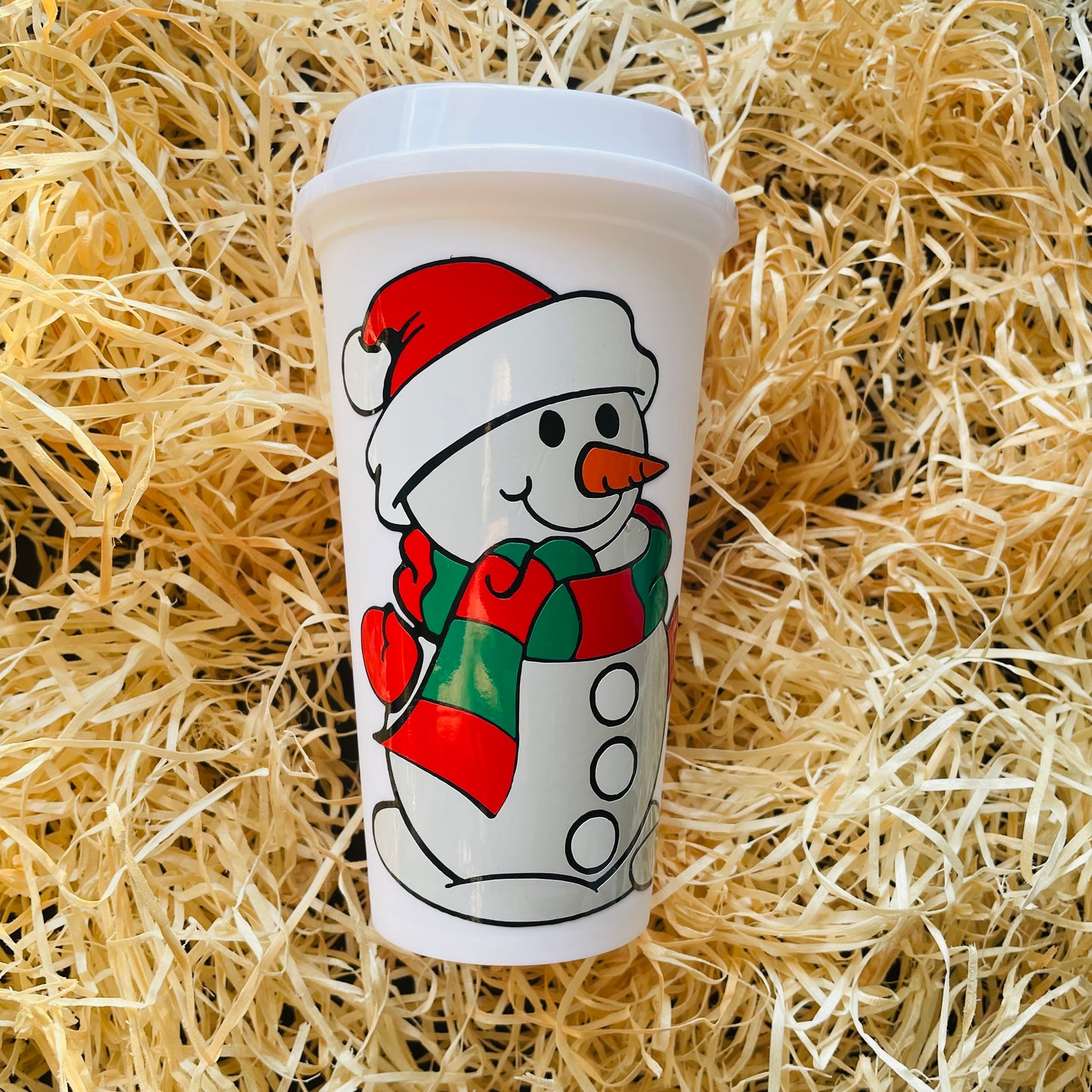 Snowman Reusable Cup