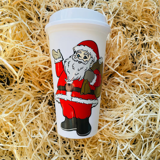 Santa Reusable Cup