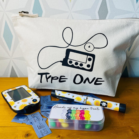 Type One Insulin Pump - Wide Base Kit Bag
