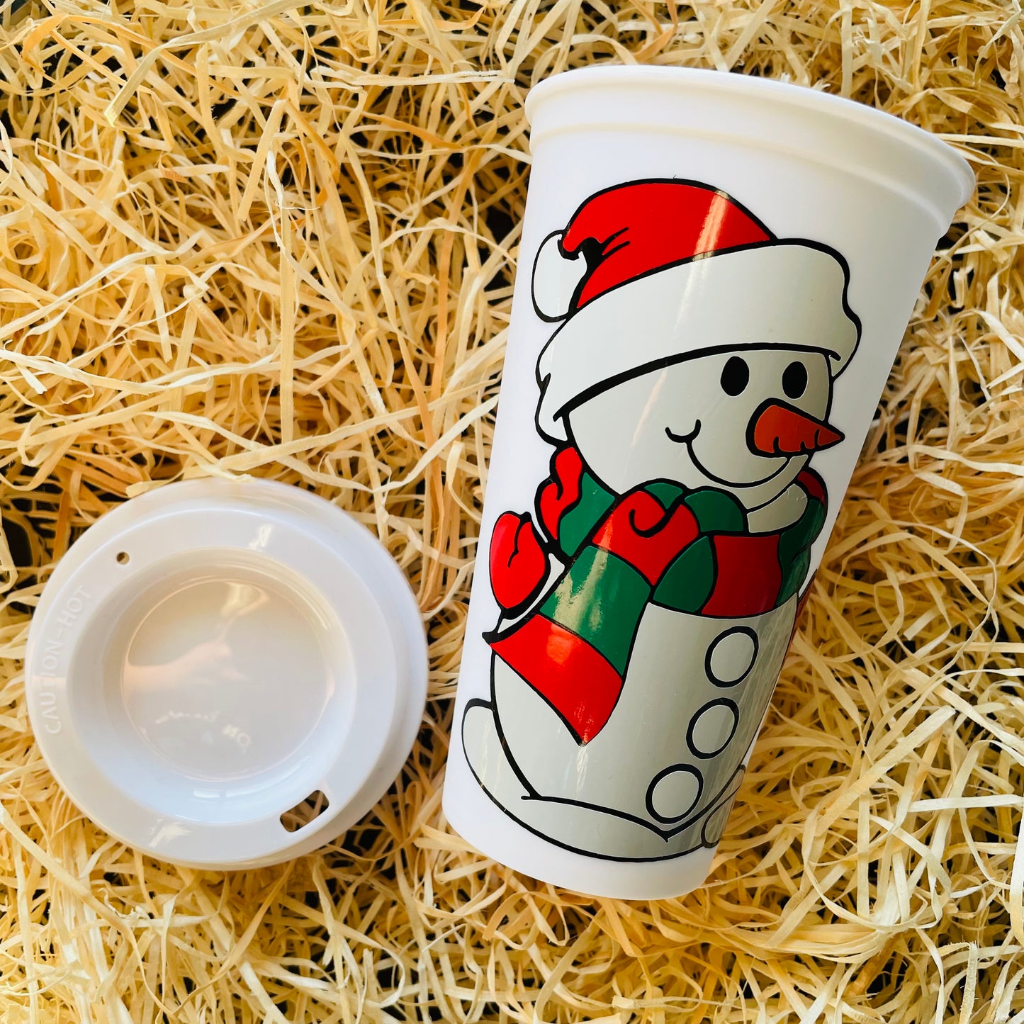 Snowman Reusable Cup