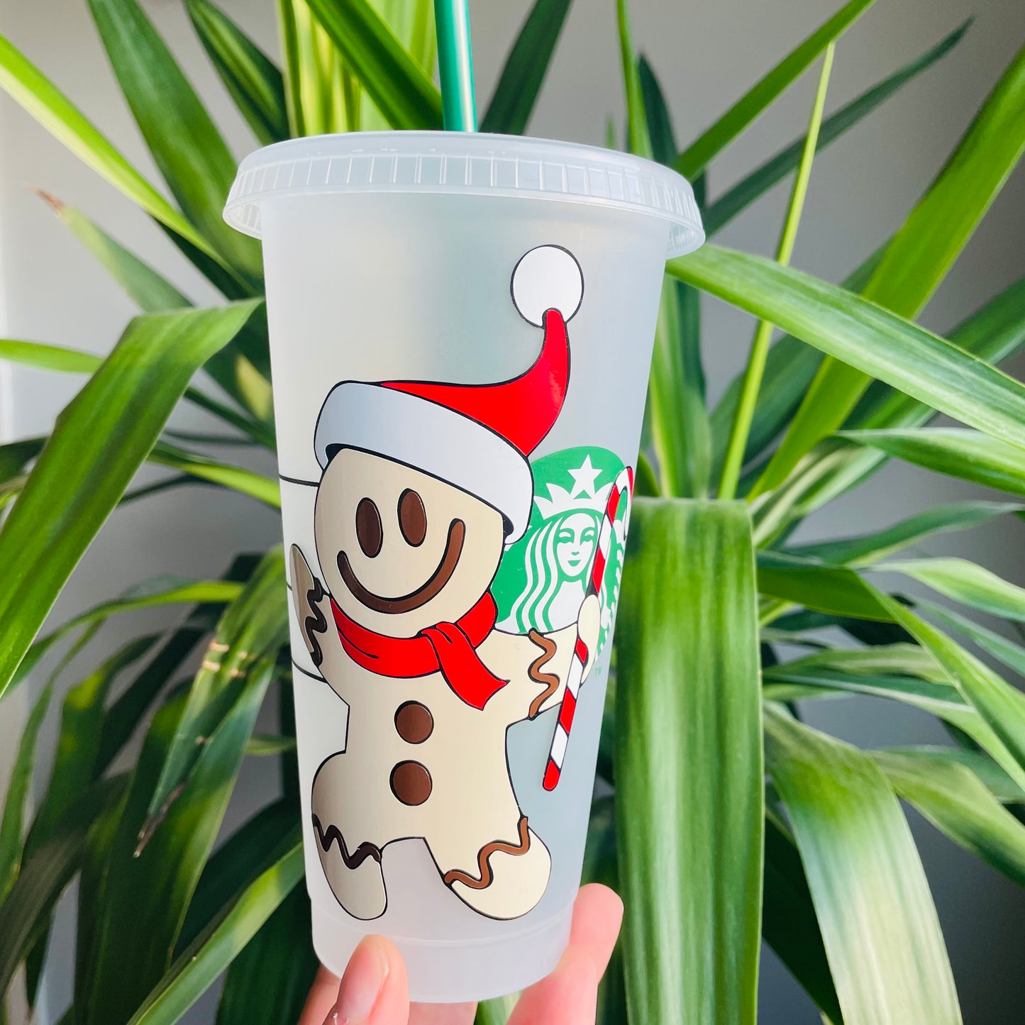 Gingerbread Man Starbucks Cup