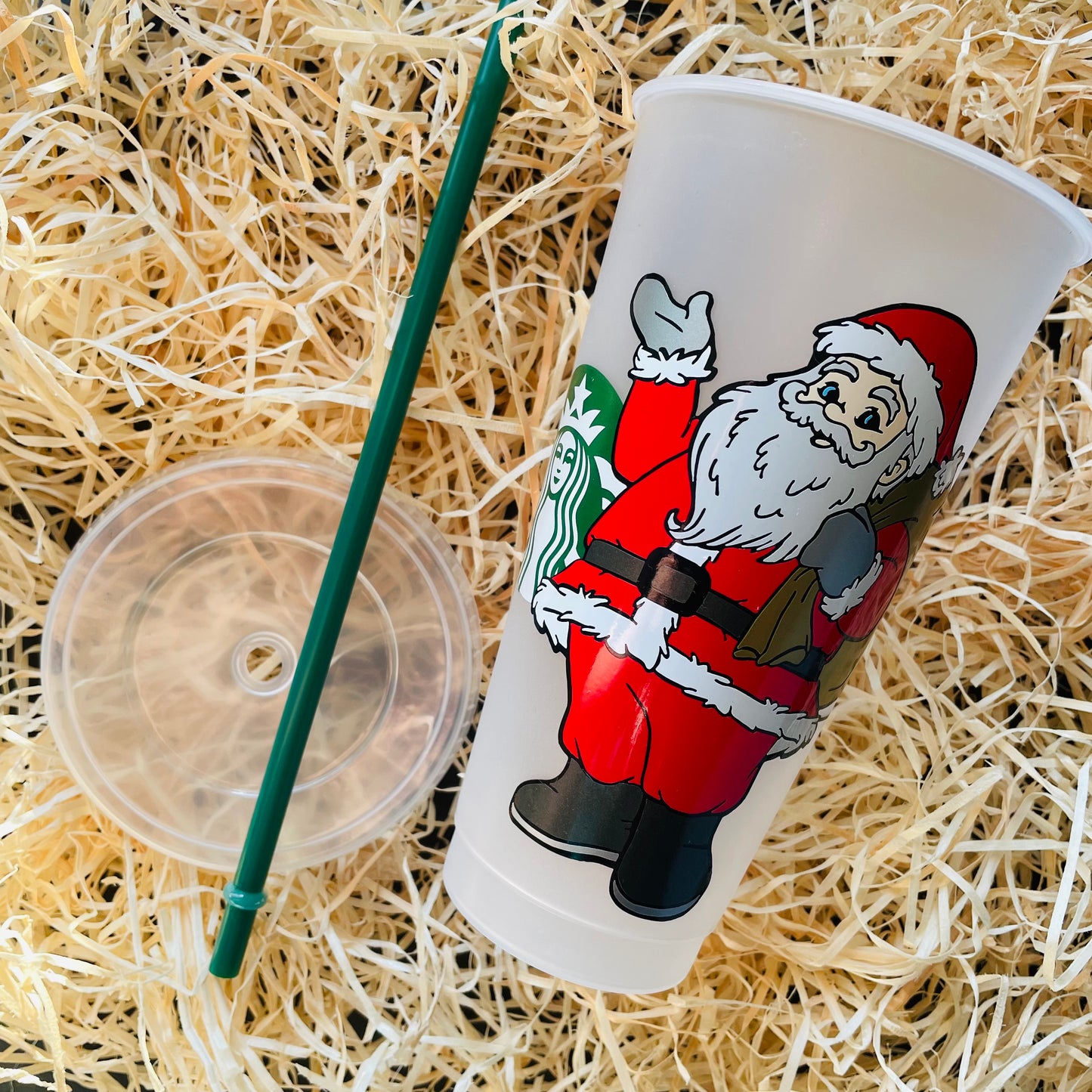 Santa Starbucks Cup