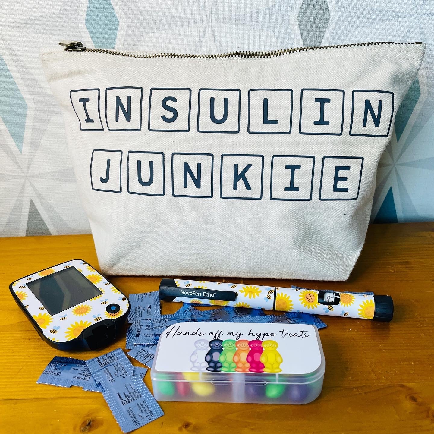 Insulin Junkie - Wide Base Kit Bag