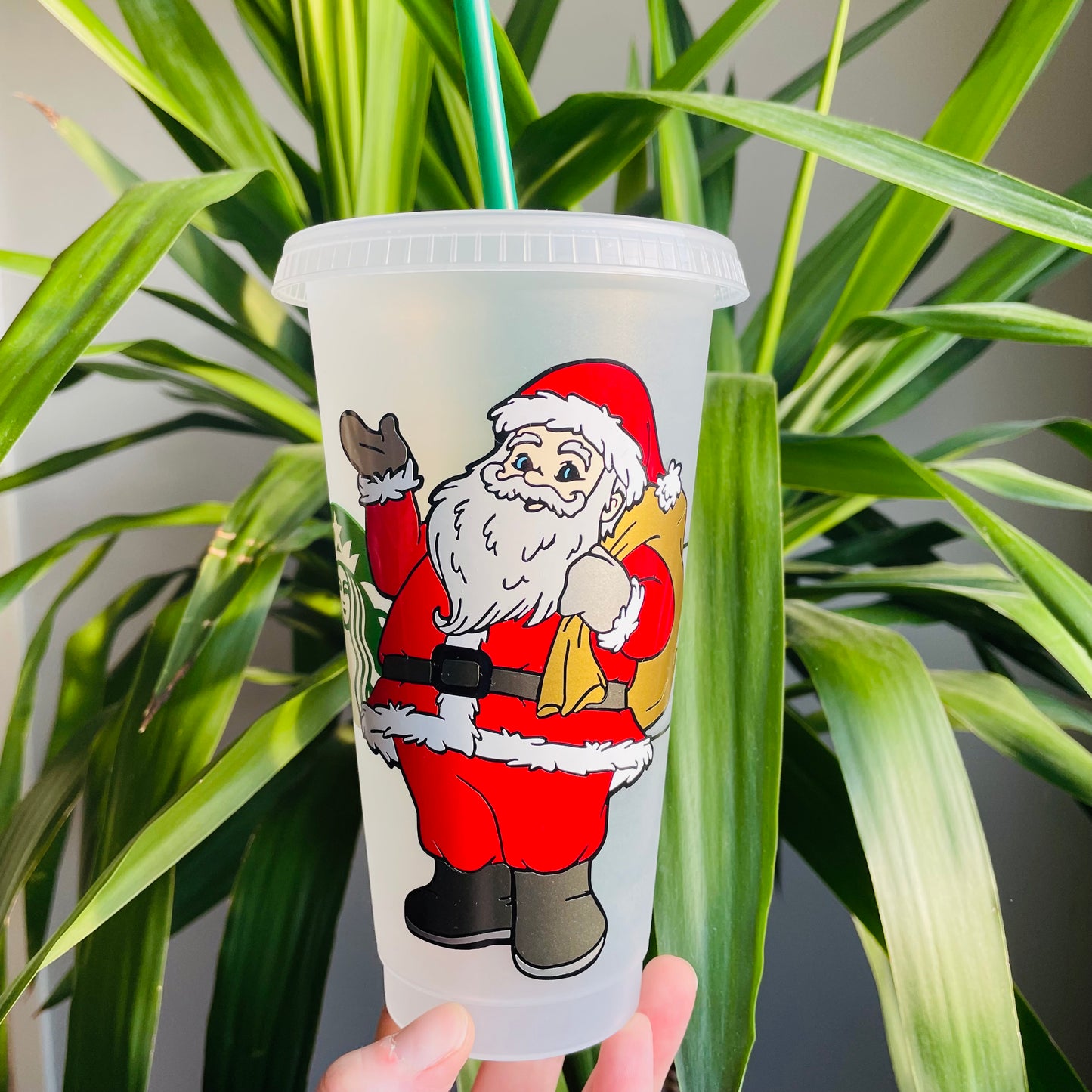 Santa Starbucks Cup