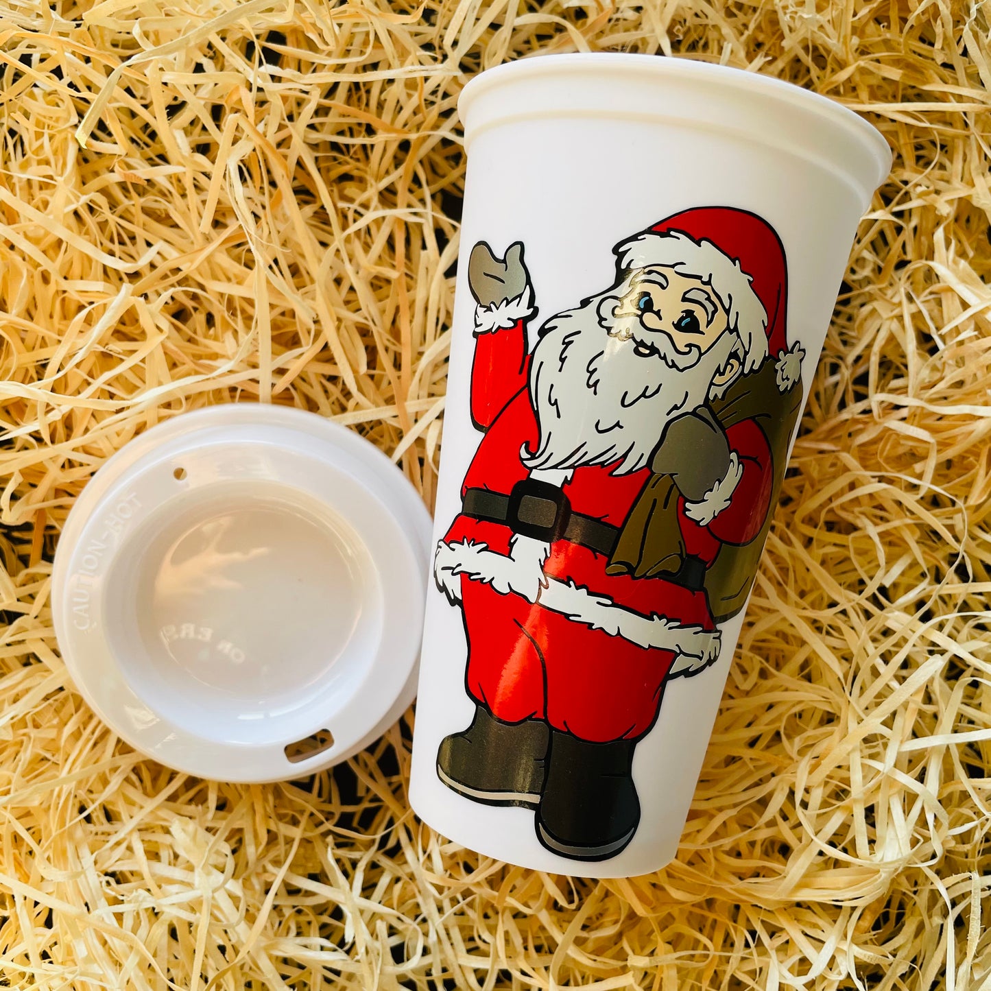 Santa Reusable Cup